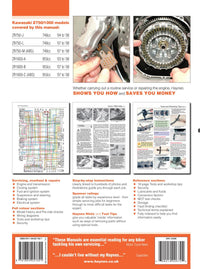 Back cover of a Haynes repair manual