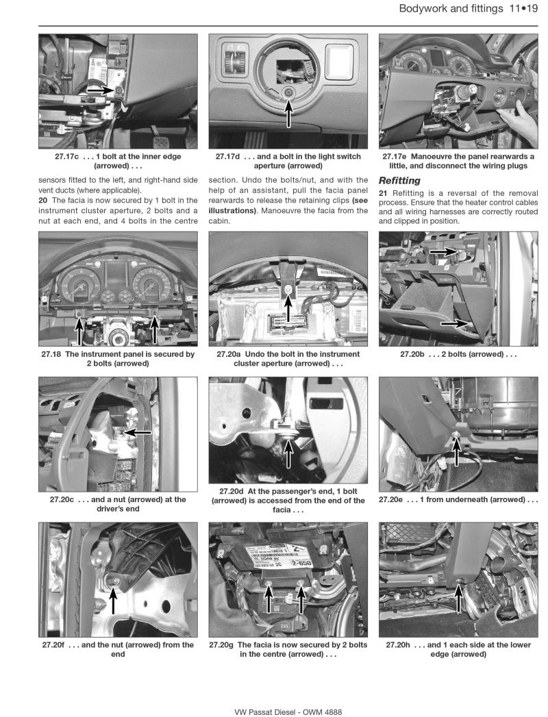 Sample page from a Haynes repair manual