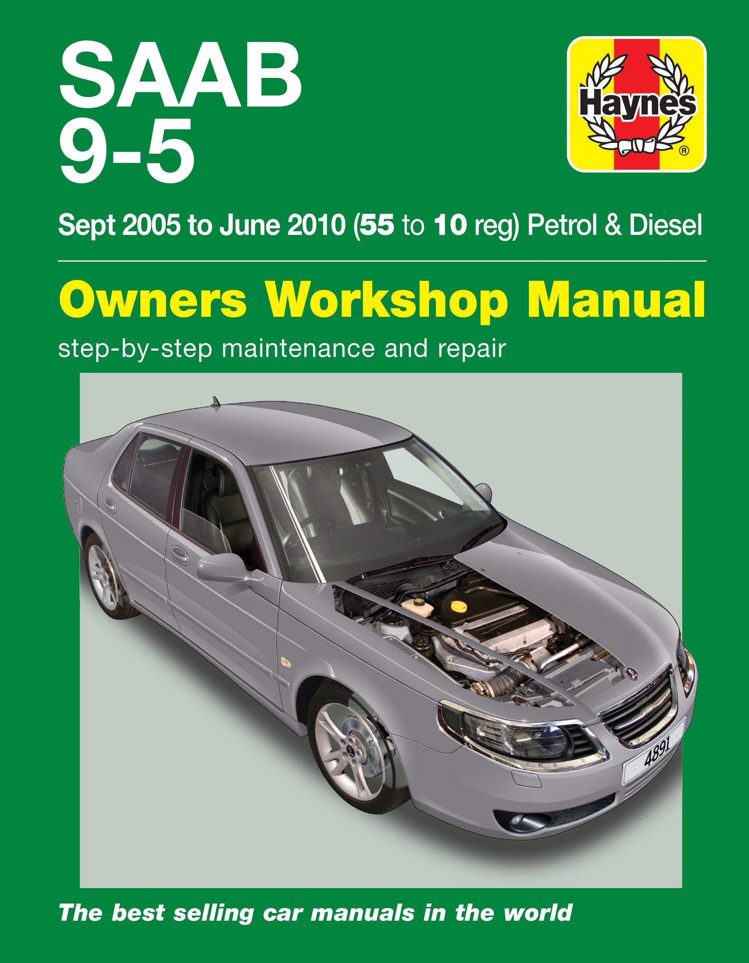 Front cover of a Haynes repair manual