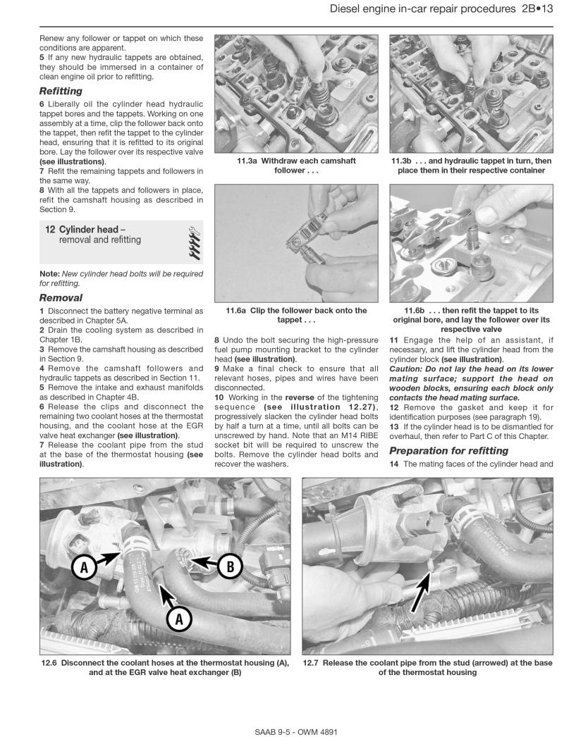 Sample page from a Haynes repair manual