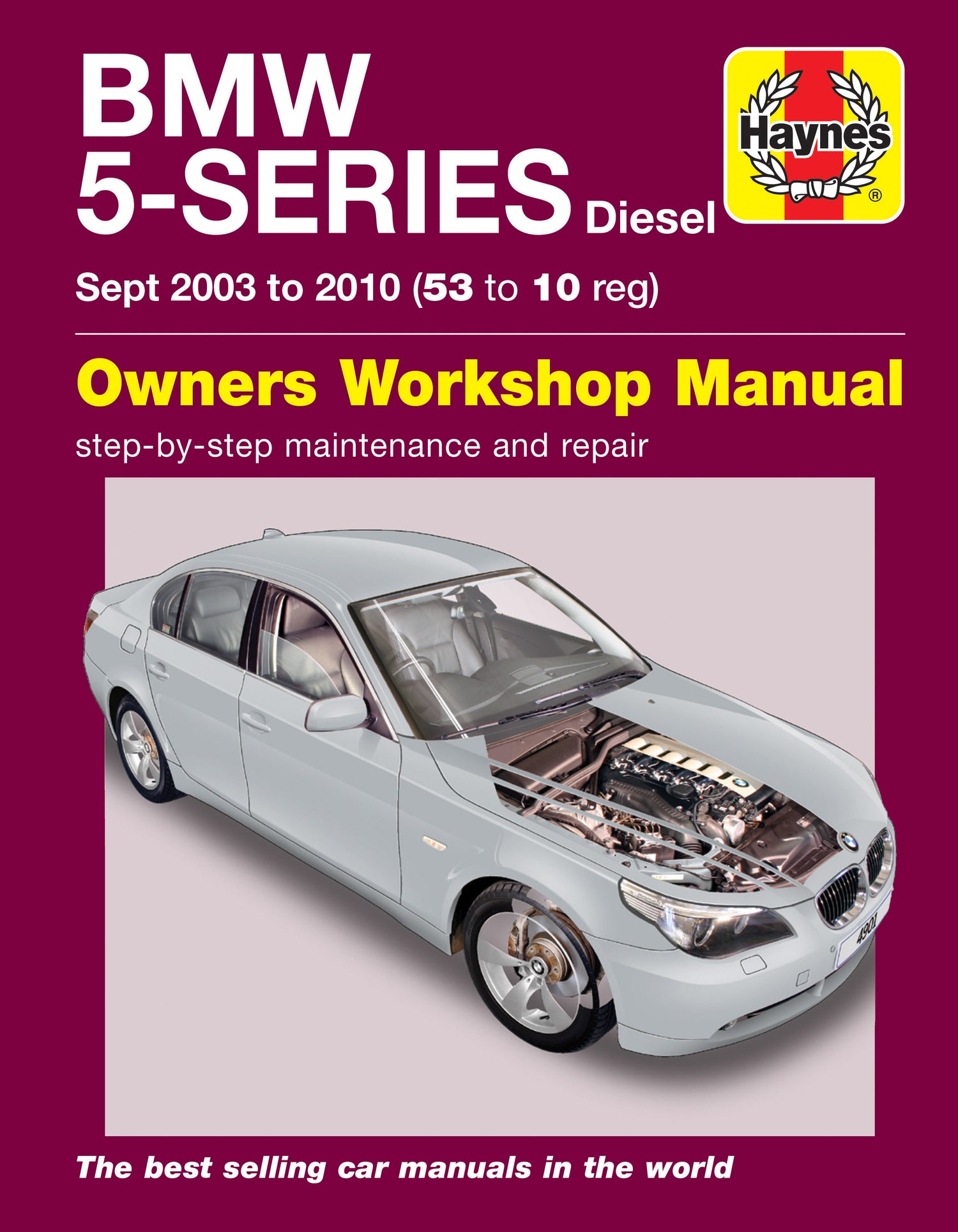 Front cover of a Haynes repair manual