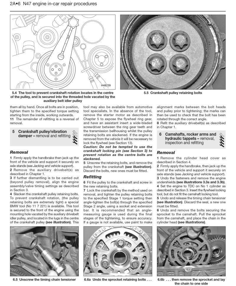 Sample page from a Haynes repair manual