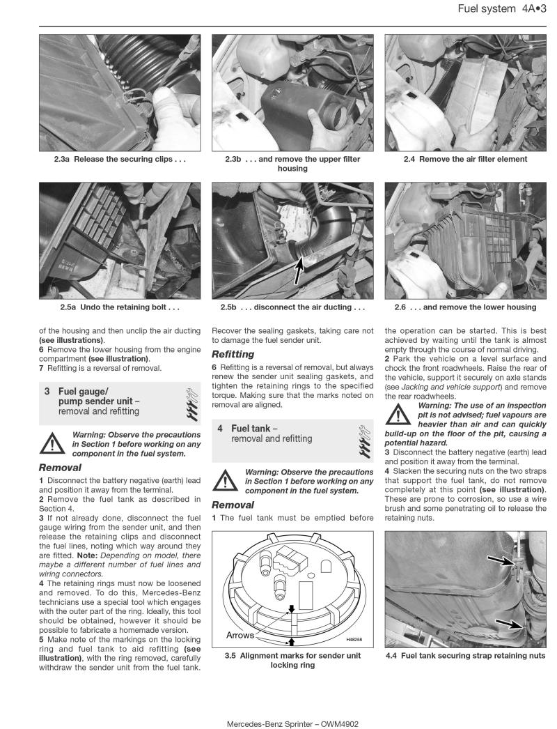 Sample page from a Haynes repair manual