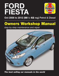 Front cover of a Haynes repair manual