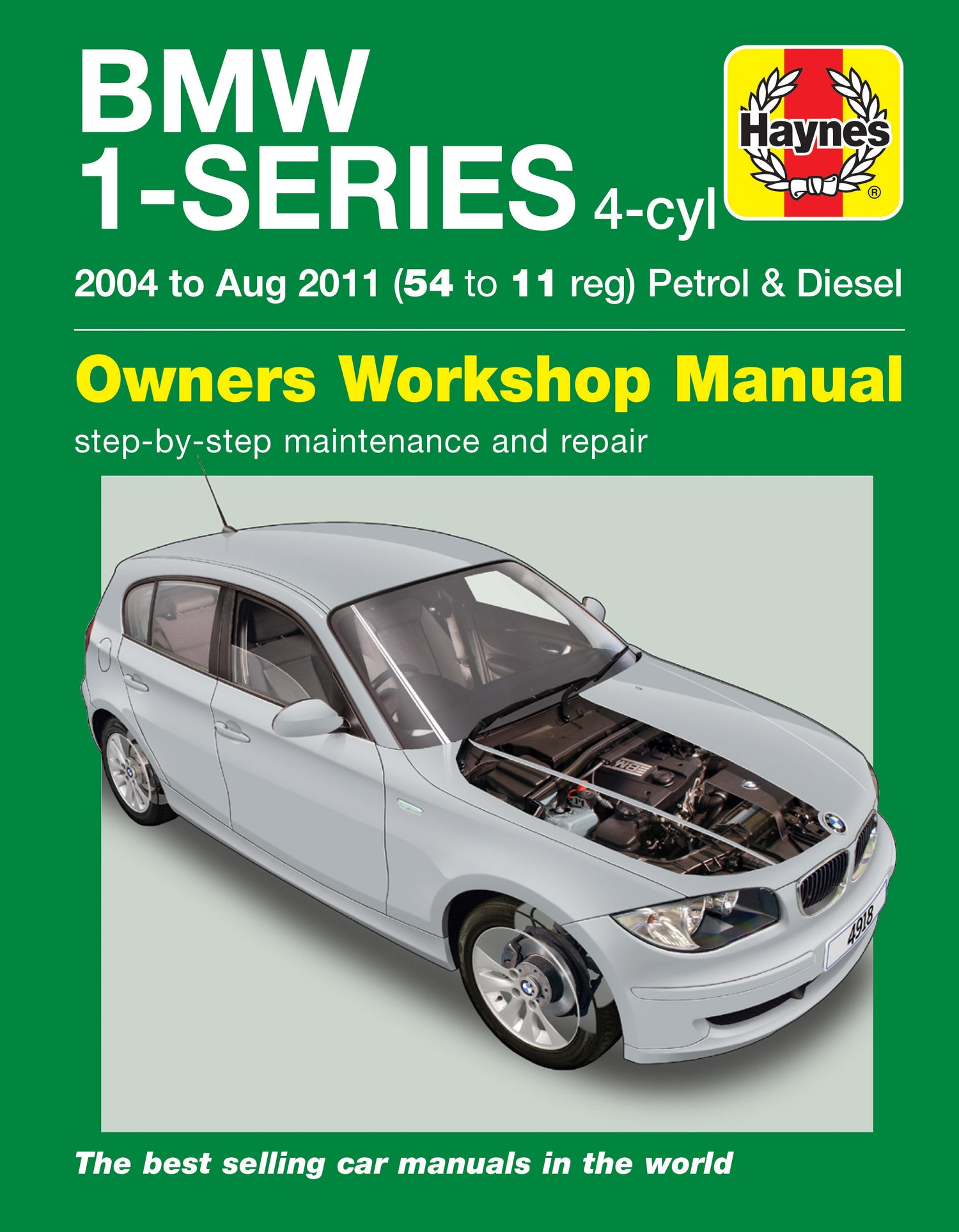 Front cover of a Haynes repair manual
