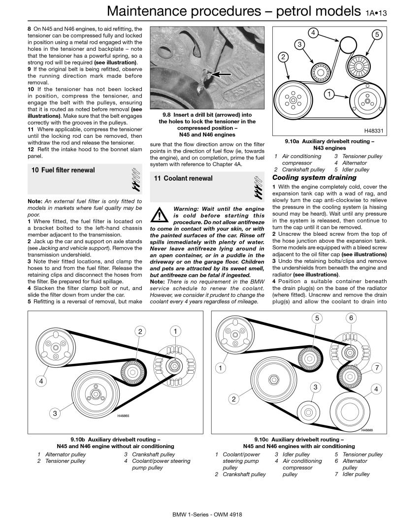 Sample page from a Haynes repair manual