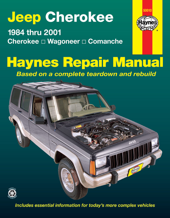 Front cover of a Haynes repair manual
