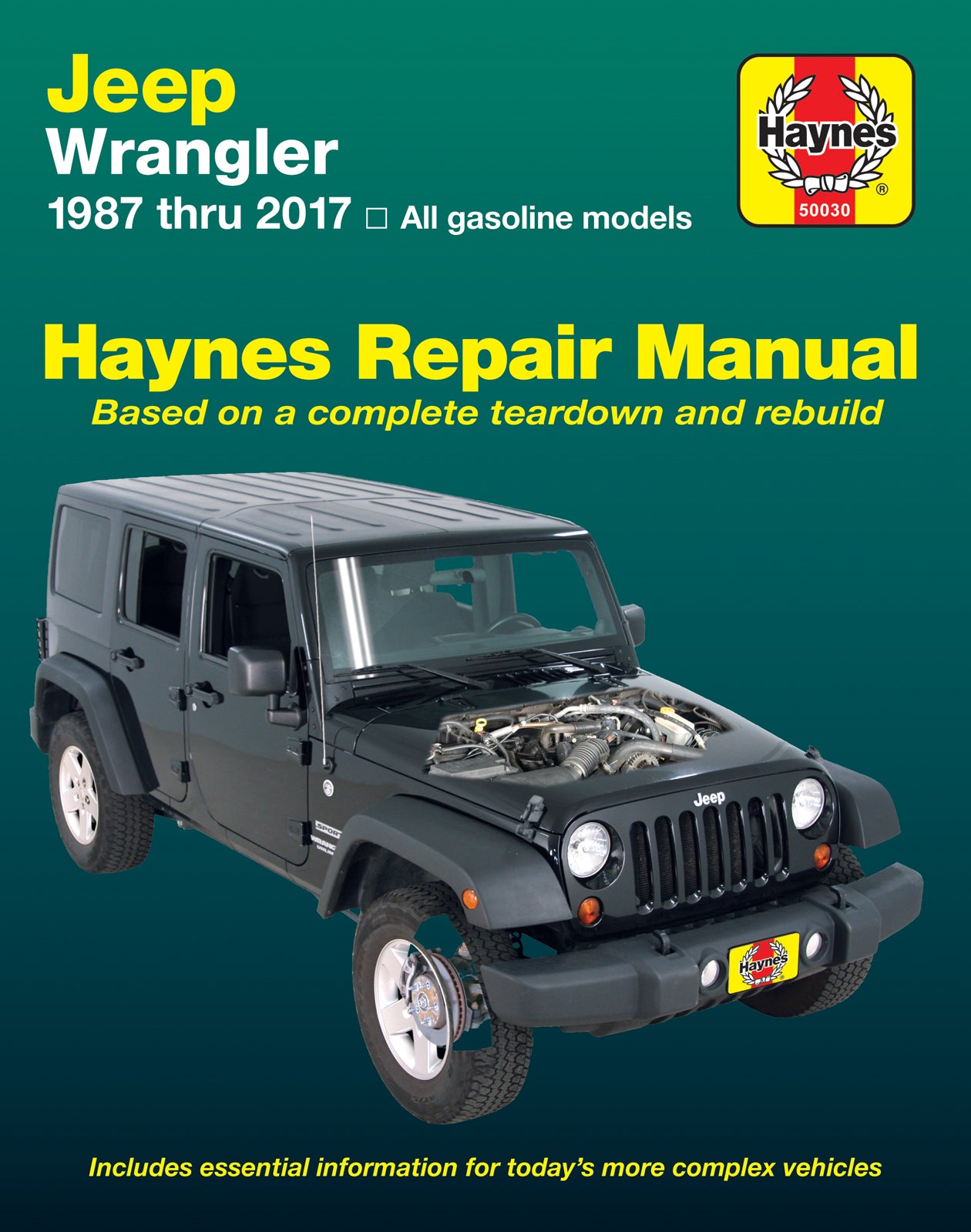 Front cover of a Haynes repair manual