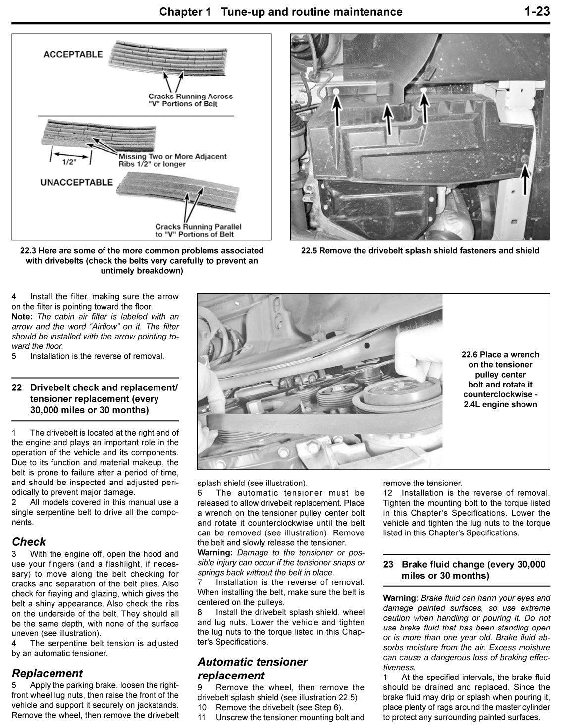 Sample page from a Haynes repair manual