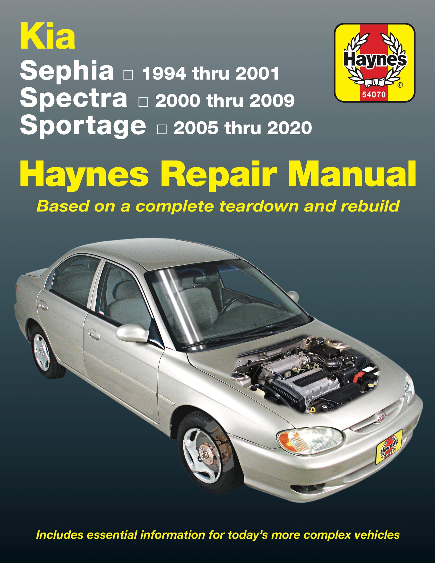 Front cover of a Haynes repair manual