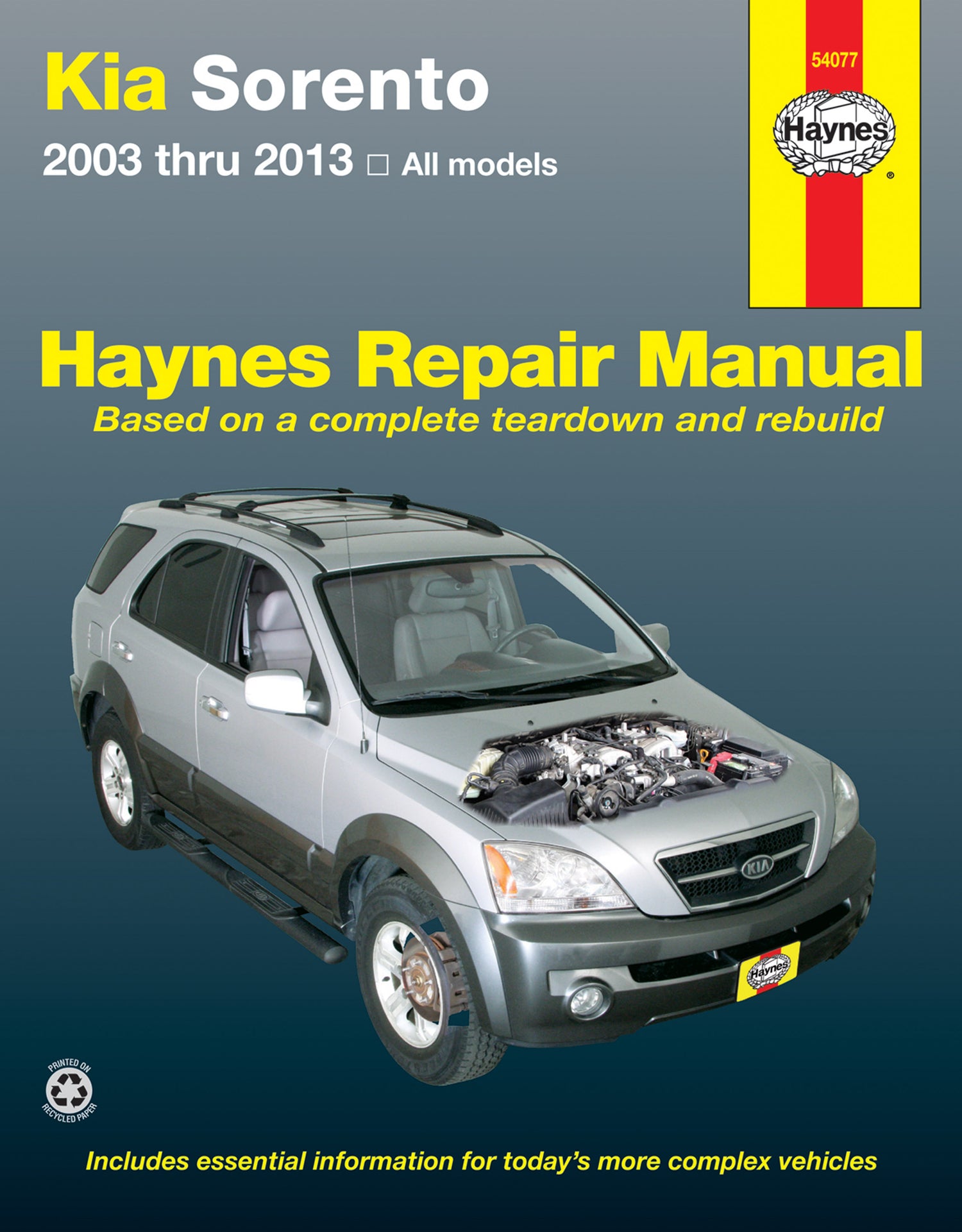 Front cover of a Haynes repair manual