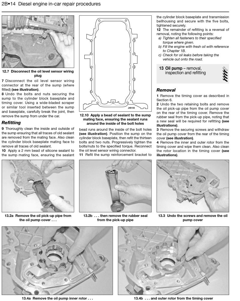 Sample page from a Haynes repair manual