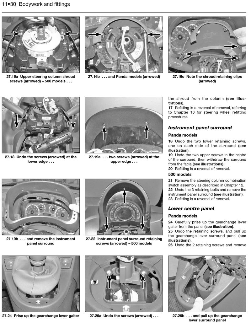 Sample page from a Haynes repair manual
