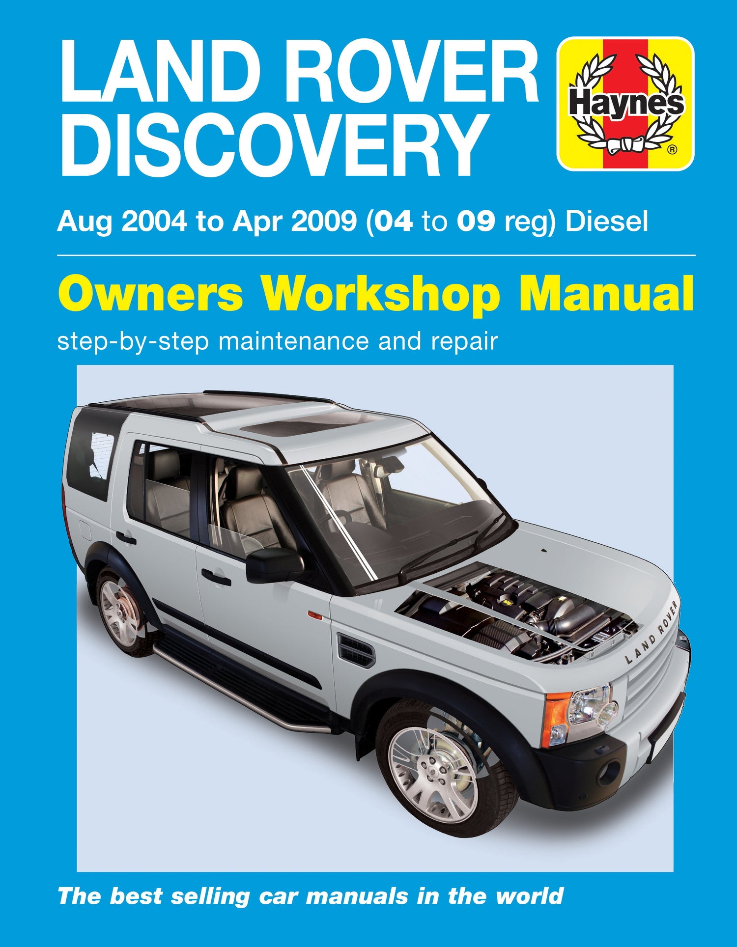Front cover of a Haynes repair manual