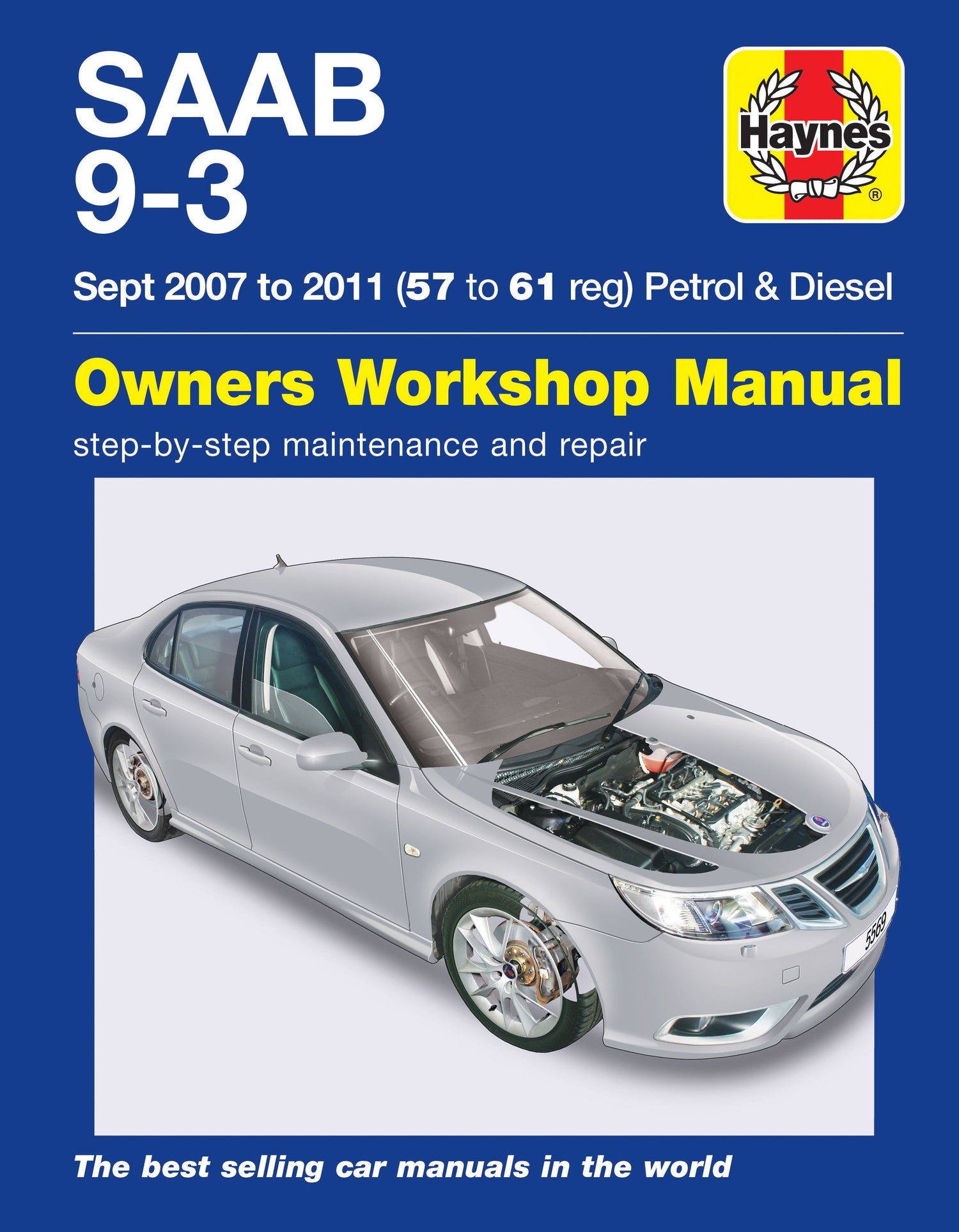 Front cover of a Haynes repair manual