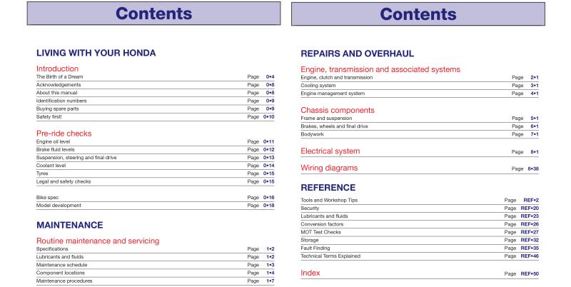 Sample page from a Haynes repair manual