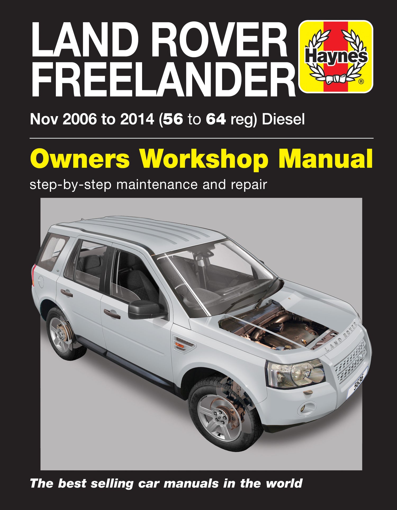 Front cover of a Haynes repair manual