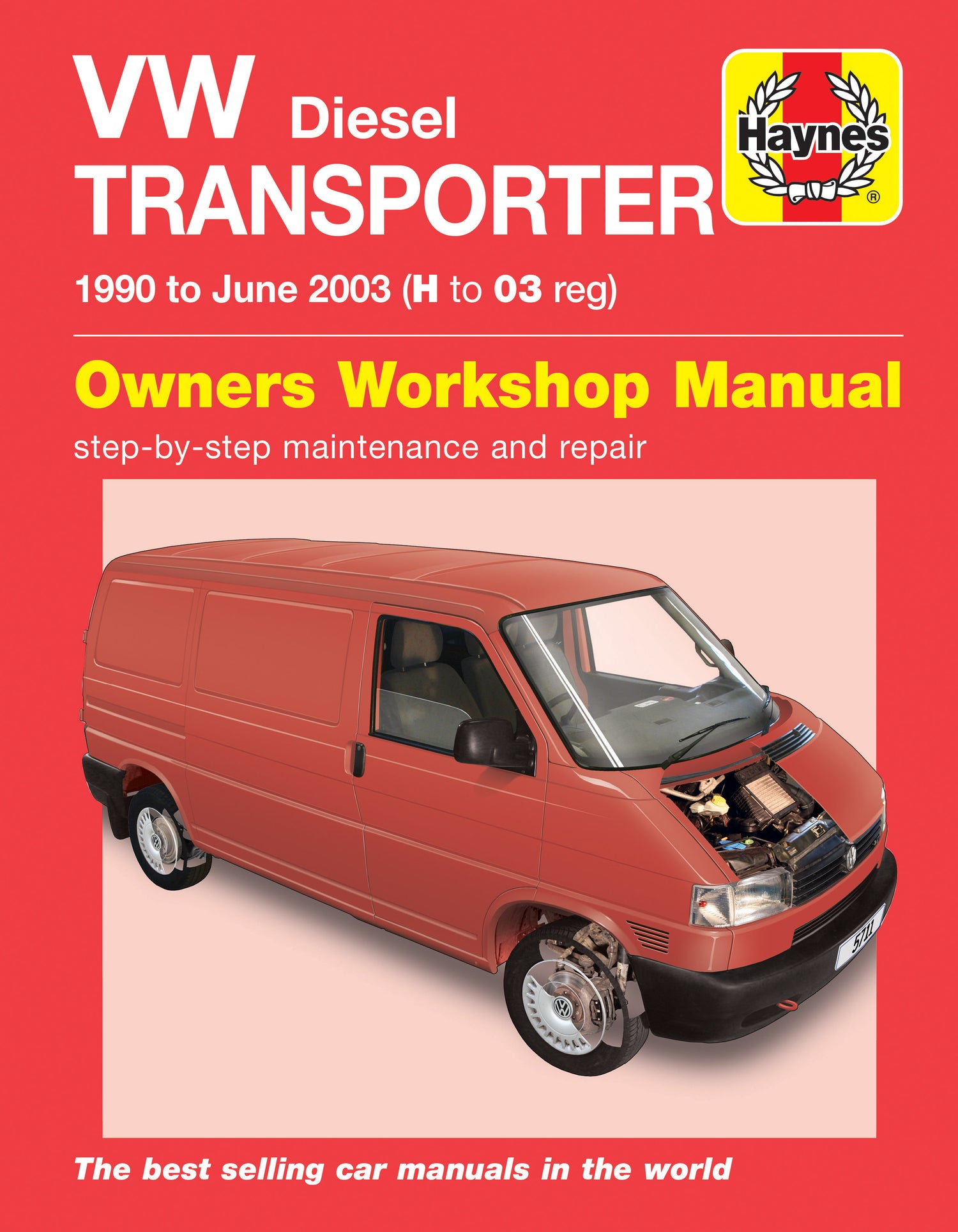 Front cover of a Haynes repair manual