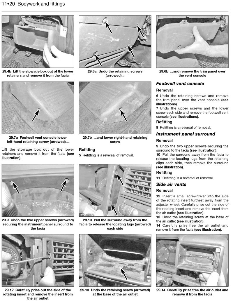 Sample page from a Haynes repair manual