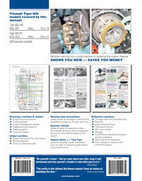 Back cover of a Haynes repair manual