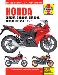 Front cover of a Haynes repair manual