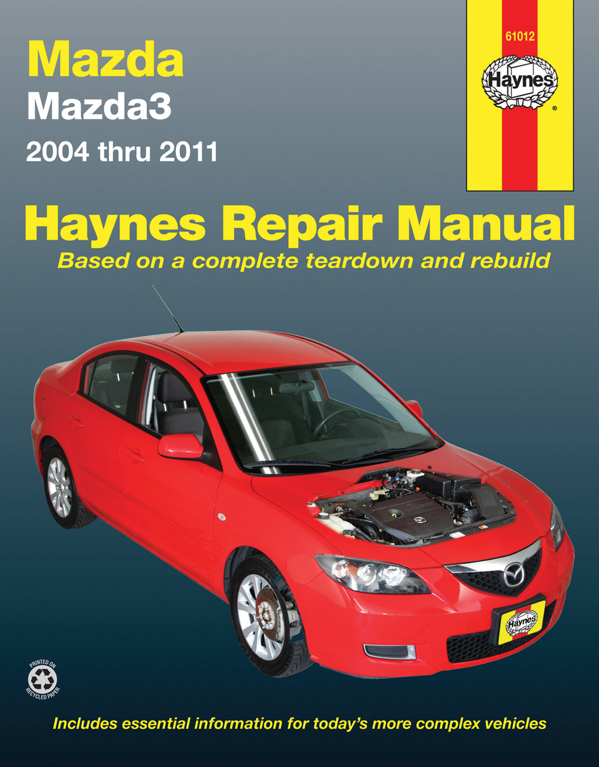 2004-2006 Mazda 3 Factory Repair Manual On CD – Official Service Info