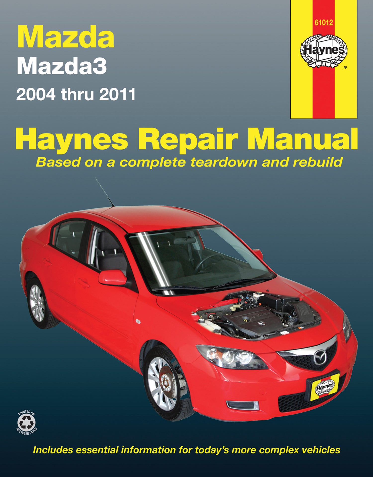 Front cover of a Haynes repair manual
