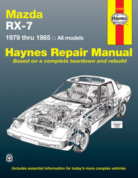 Front cover of a Haynes repair manual