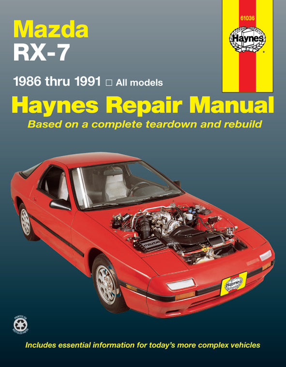 Front cover of a Haynes repair manual