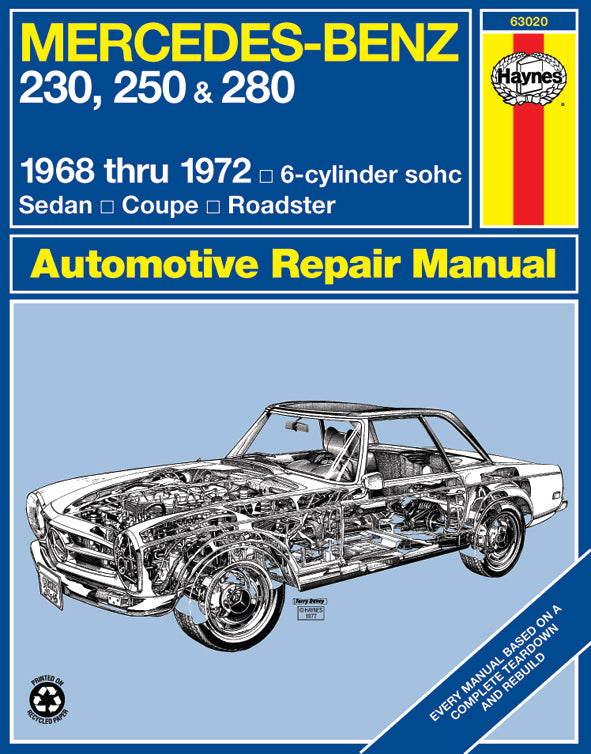 Front cover of a Haynes repair manual
