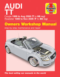 Front cover of a Haynes repair manual