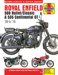 Front cover of a Haynes repair manual
