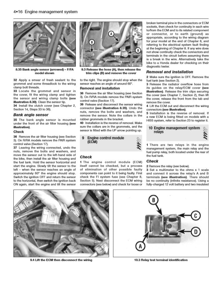 Sample page from a Haynes repair manual
