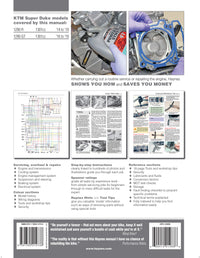 Back cover of a Haynes repair manual
