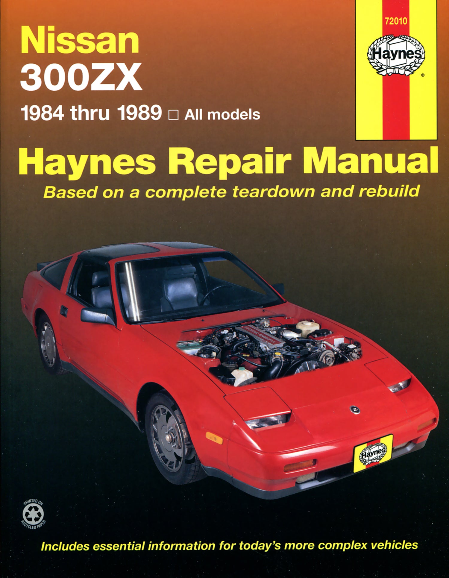 Front cover of a Haynes repair manual