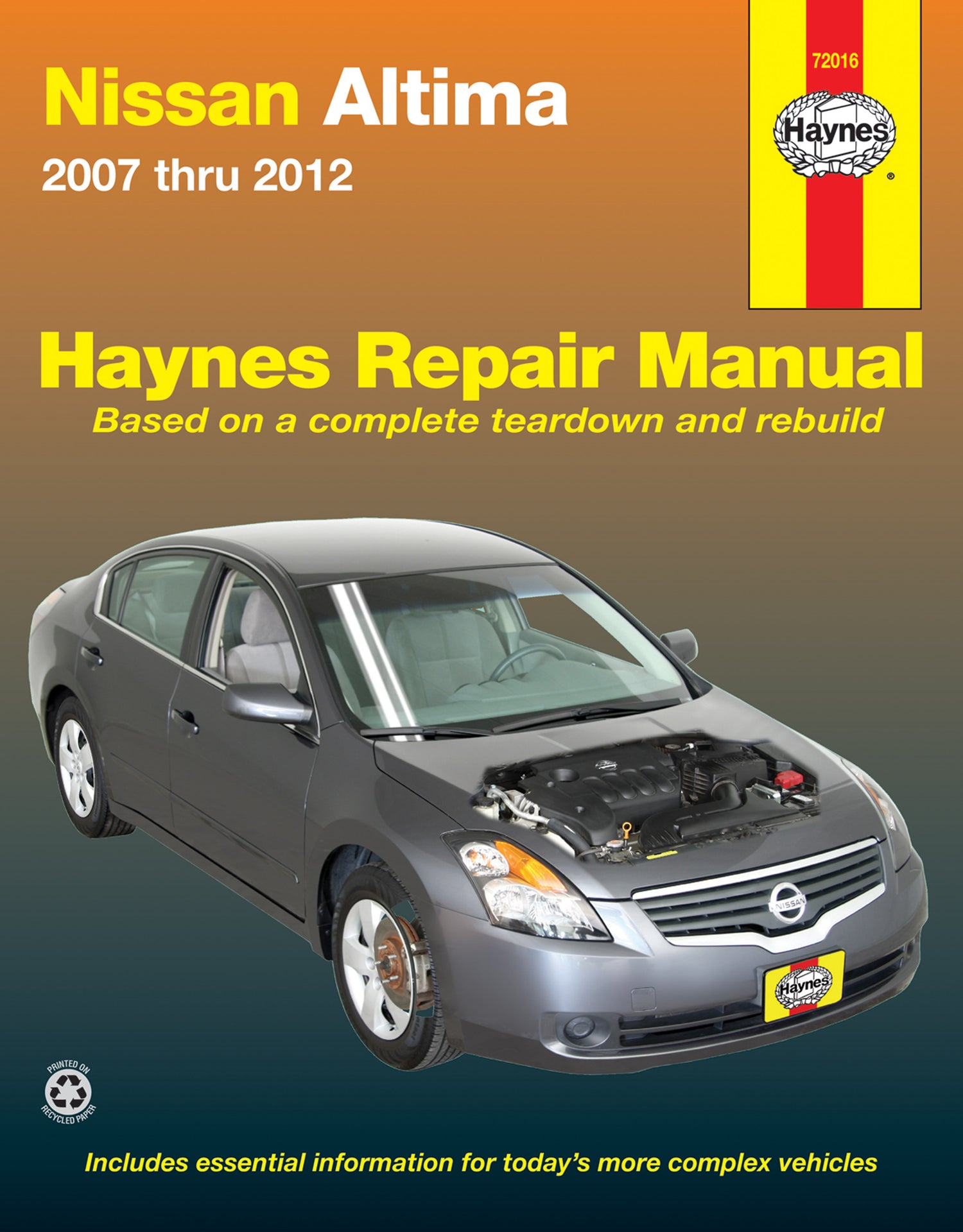 Front cover of a Haynes repair manual