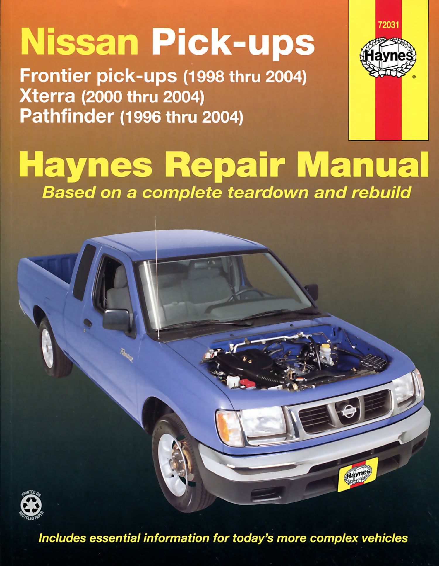 Front cover of a Haynes repair manual