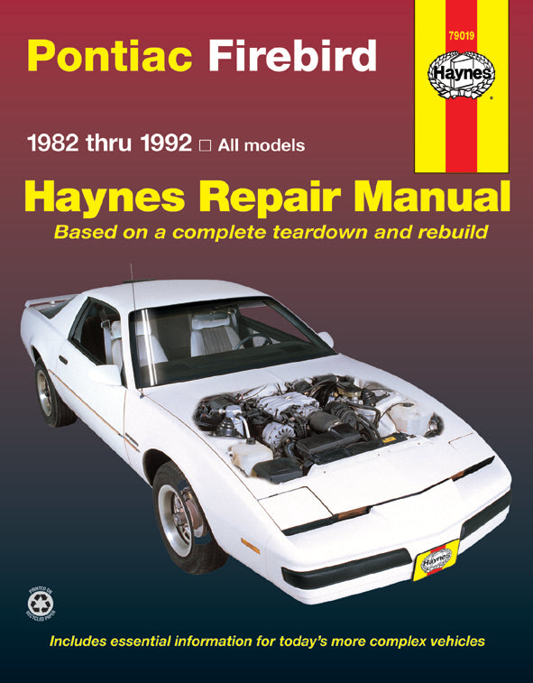 Front cover of a Haynes repair manual