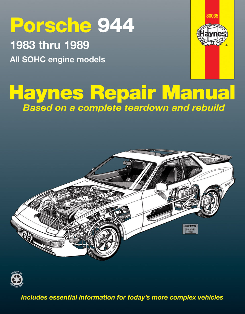 Porsche 944 Haynes manual 