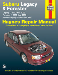 Front cover of a Haynes repair manual