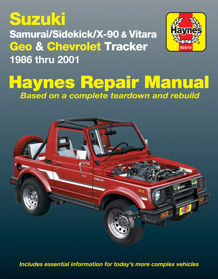 Front cover of a Haynes repair manual