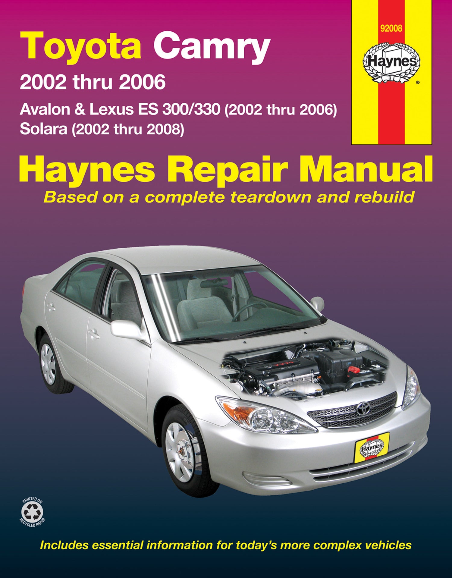 Front cover of a Haynes repair manual