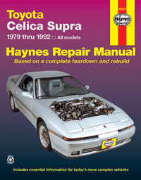 Front cover of a Haynes repair manual