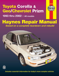Front cover of a Haynes repair manual
