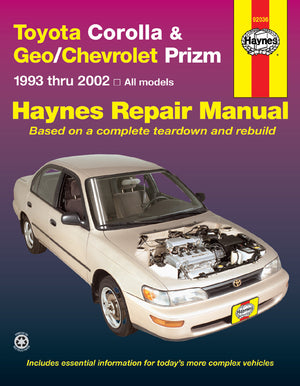 Geo Owner Workshop Manuals