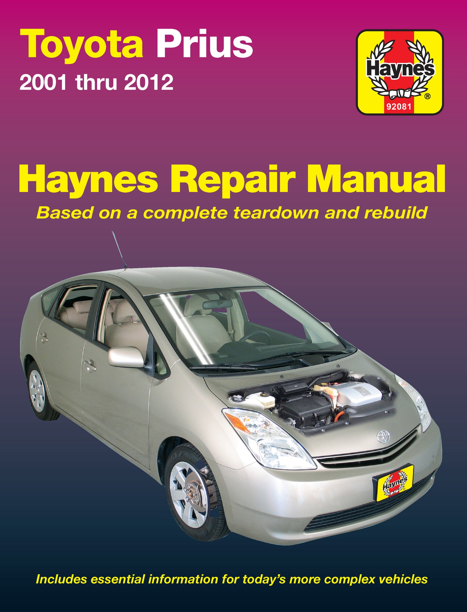 Front cover of a Haynes repair manual