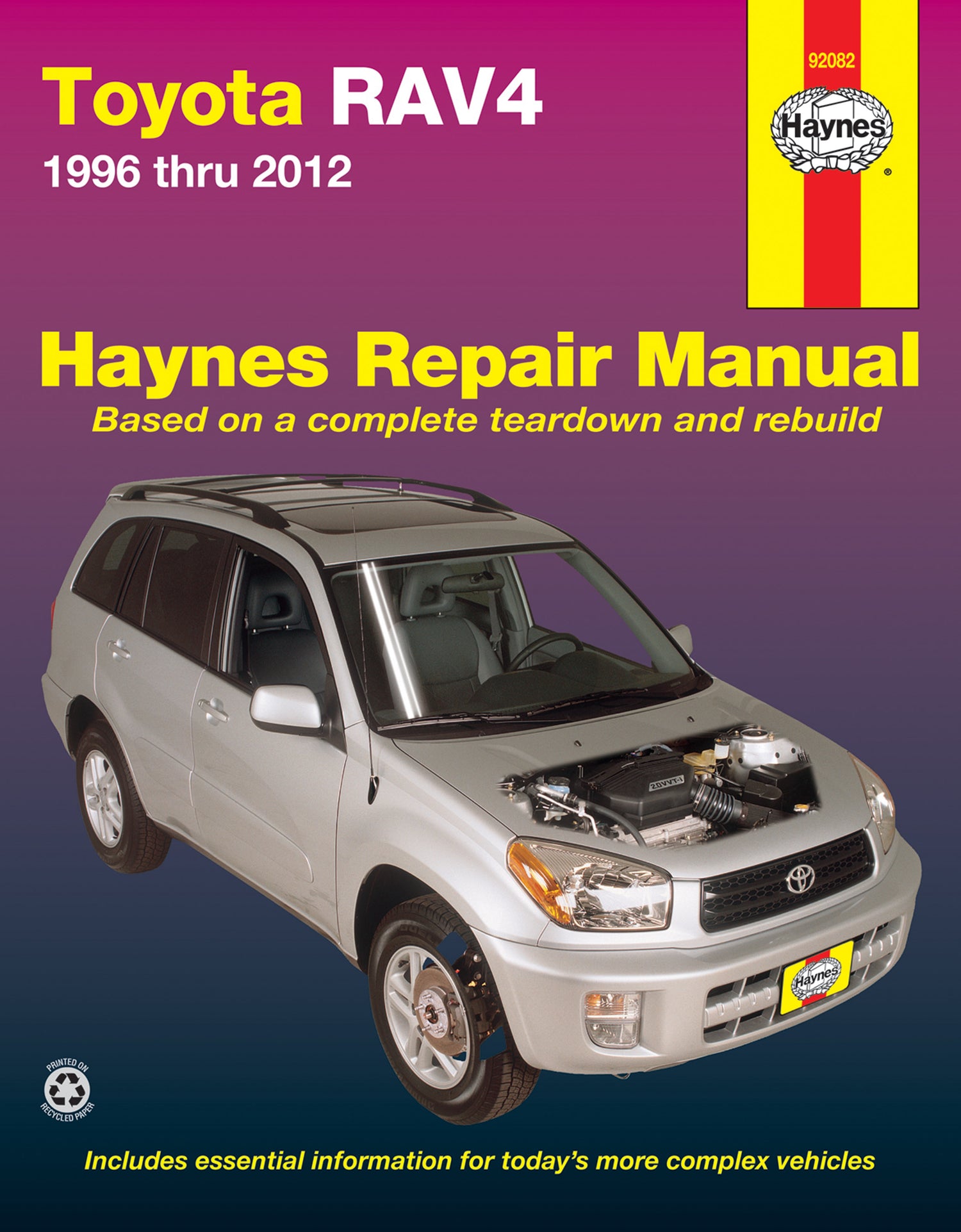 Front cover of a Haynes repair manual