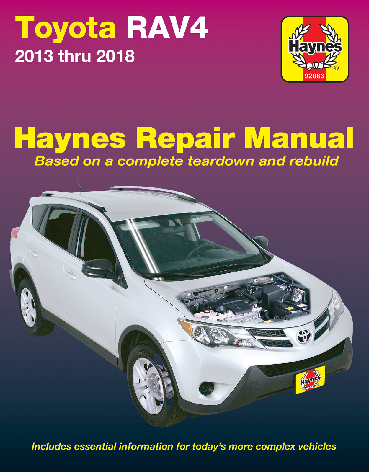 Front cover of a Haynes repair manual