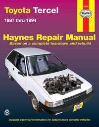 Front cover of a Haynes repair manual