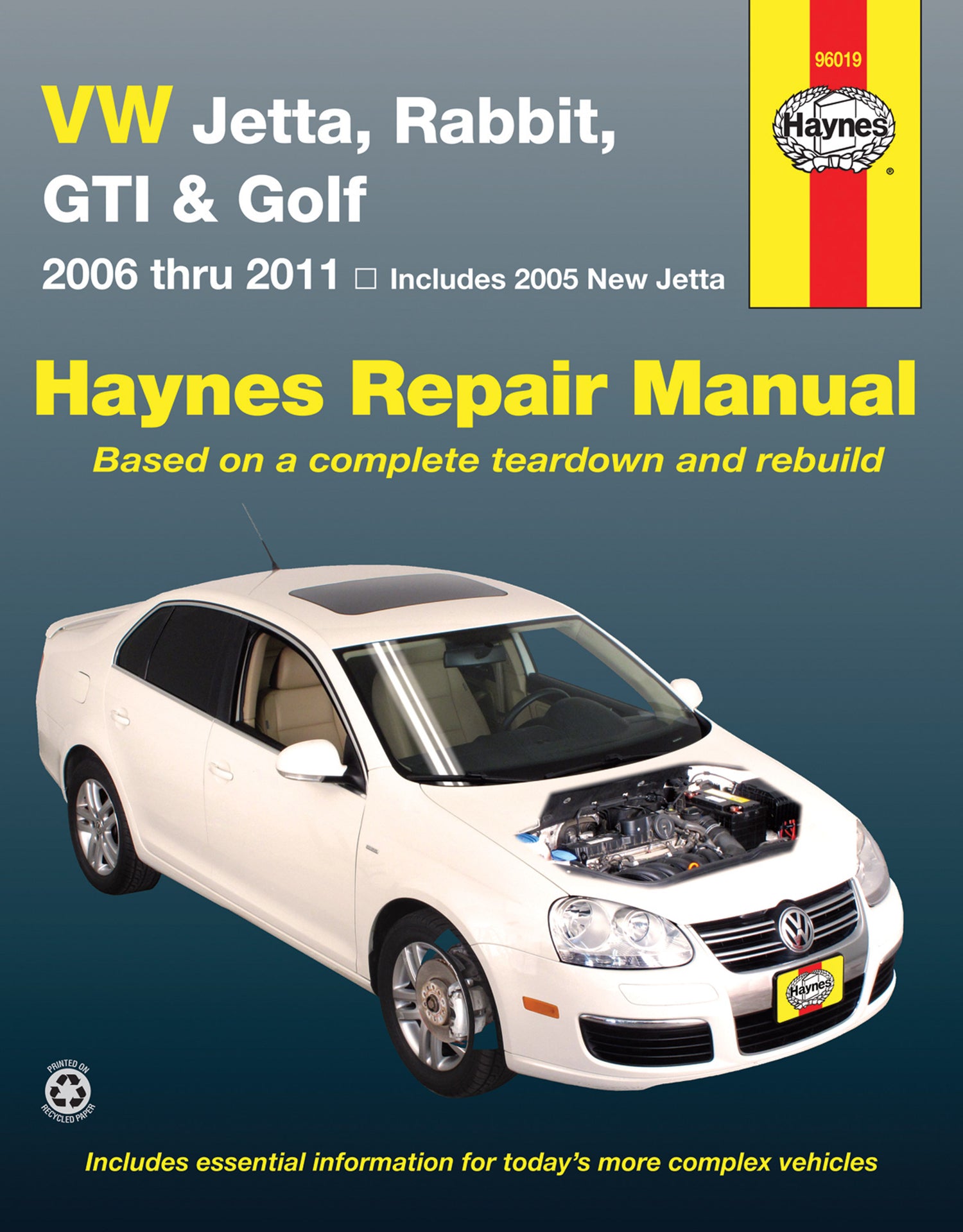 Front cover of a Haynes repair manual
